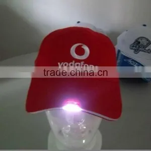 6 Panels LED Caps With 3pcs of Leds With EMB Logo thumbnail-1