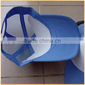 5 Panels Cool Mesh Sports Caps/baseball Hats With High Quality Made in Guangdong thumbnail-2