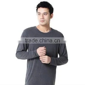 Top Brand High Quality Soft Modal Men And Women Thermal Underwear Long John Set Solid Colors thumbnail-3