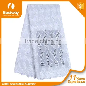 Newest Arrival Swiss Voile Lace Dress Making Lace Fabric thumbnail-6