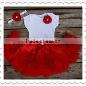 Baby Girls First Birthday Outfit Boutique Bulk Wholesale Kids Trendy Tutu Skirt/dress Clothing Set thumbnail-2