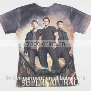 Oem Sublimation T Shirt New York Wholesale T Hip Hop Shirts thumbnail-1