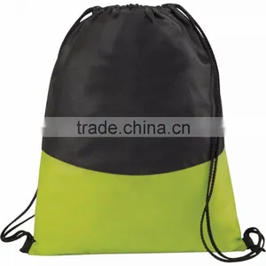 PolyPro Non-Woven Cinch Backpack - Drawstring Design for Over-the-shoulder or Backpack Carry and Comes With Your Logo. thumbnail-4