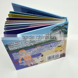 Children Color Carton Book Printing Custom Case Bound Board Book With Glossy/matt Vanish thumbnail-4