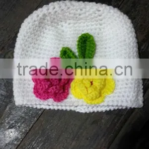 Lavender Bear Crochet Hat Baby Boy/Girl Crochet Owl Animal Beanie Hat Cute Baby Crochet Hat thumbnail-1