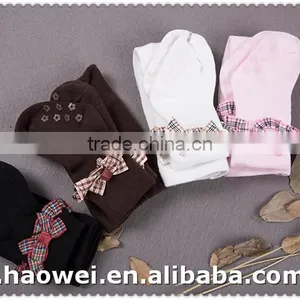 Plain High Quality Kids Cotton Pantyhose thumbnail-1