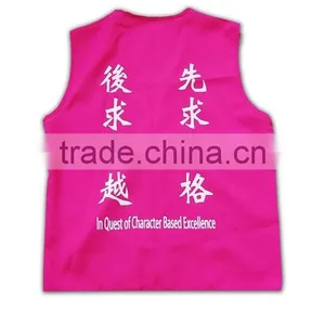 China Manufactory High Quality Vivid Color Unisex Tailored Front Open Vest thumbnail-5