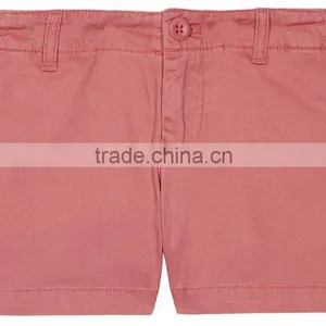 High Quality Solid Colored Belt Loop Boys Denim Shorts Made of Twill thumbnail-4