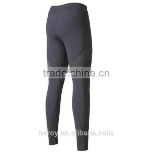 Beroy New Design High Elastic Dry-fit Running Pants Leggings With Zipper on the Leg Opening thumbnail-6