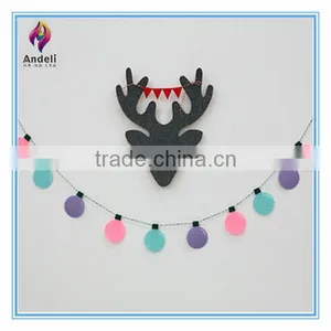 New Wall Items Laser Cut Felt Light Bulb Shape Lighting Decoration thumbnail-1