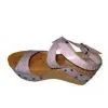 Fashion PU Upper Material Ladies Wedge Sandals Support OEM thumbnail-1