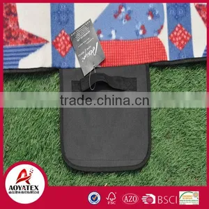 New Design Fashionable Polar Fleece Waterproof Outdoor Picnic Blanket thumbnail-2