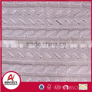 New Design 100% Acrylic Knitted Blanket thumbnail-2