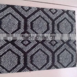 Hot Sale Pure Color Plain Surface Polypropylene Jacquard/stripe Carpet Roll Factory Sale thumbnail-1