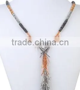 2015 Fashion Metal Chain Necklace Circle Necklace285 thumbnail-1