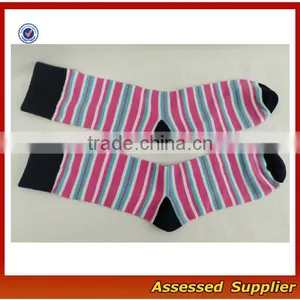 Pinky Black Women Custom Colorful Combed Cotton Dress Business Socks thumbnail-3