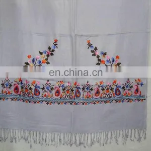 Fashion Embroidered Pashmina Shawl thumbnail-3