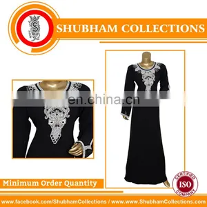 Islamic Indian African Moroccan Dubai Embroidery Kaftan Farasha Jalabiya Abaya thumbnail-1