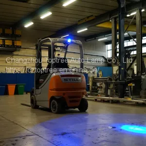 Forklift Blue Spot Head Safety Lights thumbnail-1