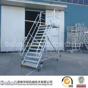 Mobile Industrial Metal Step Ladders thumbnail-3