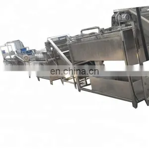 Semi- Automatic Fried Potato Chips Production Line / French Fries Making Machine / Frozen Fries Processing Plant thumbnail-1