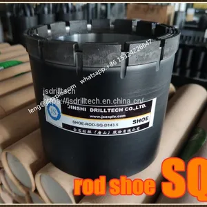 SQ Drill Rod Shoe Bit, Impregnated Diamond Core Drill Bits, Exploration Drilling, Rock Coring, Geotechnical Drilling Bits thumbnail-1