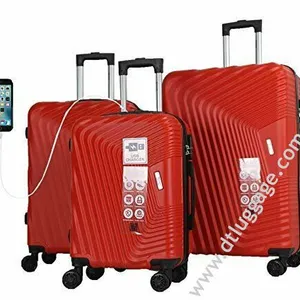 Hot Sale Cheap Colorful Trolley Luggage Suitcase thumbnail-1