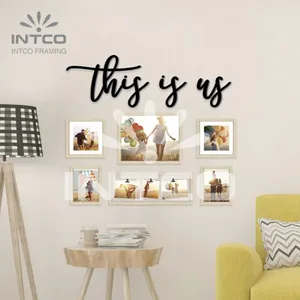 Gallery Picture Frames Wall Set, Custom Picture Frames for Gallery Wall, Wall Picture Frames Set thumbnail-1