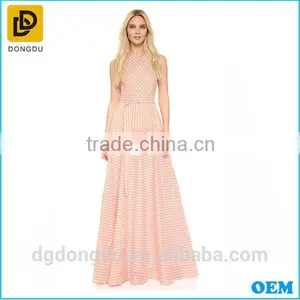 2016 Summer Style Women Sexy Ladies Dress Elegant Casual Slim Sleeveless Dress thumbnail-1