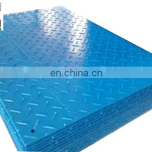 Hdpe Temporary Floor Protection Mats/track Road Construction Matte Plastic Polyethylene Anti-skid Temporary 4x8 Plastic Mats thumbnail-5