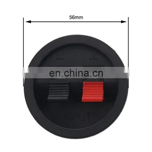 Car Stereo 2 Way Speaker Box Terminal Binding Post Round Screw Cup Subwoofer Plug thumbnail-5