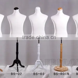 Adjustable Male Mannequin Upper Body Dummy Half Body Men Mannequin M0017-MB thumbnail-5