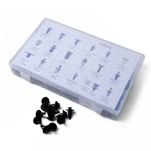 Automotive Plastic Fasteners Car Accessories, Interior Push Type Retainer Clips thumbnail-4
