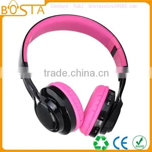 2016 Fashion Factory Wholesales TF Card and FM Support Stereo Bluetooth Headset thumbnail-3