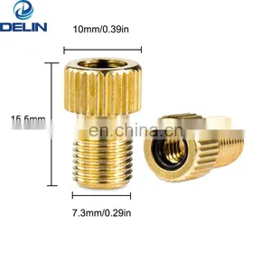 Bike Convert Presta to Schrader Adaptor Brass Presta Valve Adapter thumbnail-2