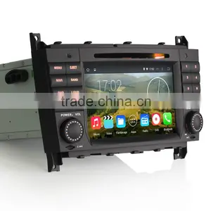 Erisin ES2508B 7" Mercedes W209 W203 Double Din Car Audio System With WiFi Bluetooth thumbnail-2
