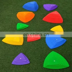 Kindergarten Plastic Unicorn Shapes Connecting Toys Large Children Game Set Training Balance Toy Plastic Balancing Step Stone thumbnail-4