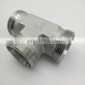 New Style Malleable Iron Tee Pipe Fittings Stainless Steel Connector Fitting Tee for Sale thumbnail-5