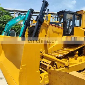 Second Hand Japan CAT Road Construction Machine Caterpillar D9R Crawler Bulldozer in Shanghai China thumbnail-4