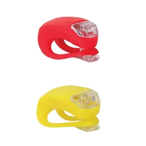 Wholesale Bicycle Lights LED Silicone Bicycle Front Lights Can be Customized thumbnail-1
