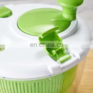 BPA Free Large Easy Use Multi Function Plastic Vegetables Salad Spinner thumbnail-5