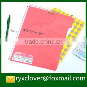 Colorful Sheet Protector L Shape Plastic File Sleeve Quality Choice thumbnail-3