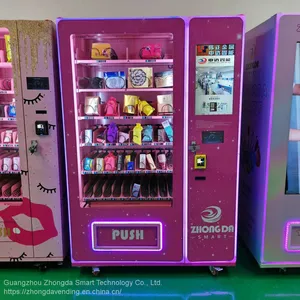 Stand Alone Smart Easy Operation Vending Machine For Eyelashes and False Hair Fashion Style For Sale thumbnail-1