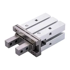 MHZ2-16D 20D 25D 32D 40D Aluminium Clamps Finger Cylinder MHZ2 Double Acting Air Pneumatic Parallel Gripper thumbnail-1