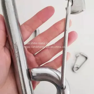 Multifunctional Stainless Simple Snap Quick Link Lock Ring Lanyard Hook Carabiner 6-22mm thumbnail-3