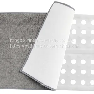 2023 New Item of Detachable and Anti-slip Bath Mat,PVC Backing,Mat Washable thumbnail-1