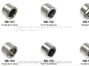 Excellent Quality Needle Roller Bearings NB104R/BA609/HK17X23.8X17 thumbnail-1