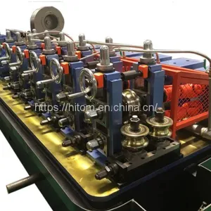 Galvanized Steel Round/Square Pipe Tube Making Machine Production Line thumbnail-1