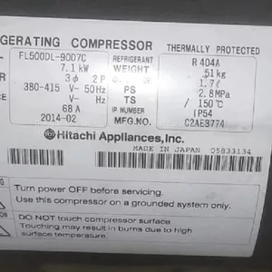Hitachi Air Conditioner Compressor FL500DL-90D7C thumbnail-1