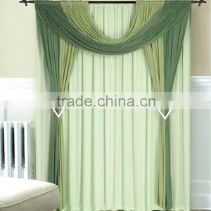 Knitted Elastic Fabric Curtain With Hooks thumbnail-3
